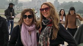 לוריין ואופירה שוורץ, צילום: מסך מאינסטגרם lorraineschwartz